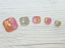 ロバル ネイルアンドまつげ(LOBAL)/フットネイルH‐13