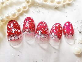 Design 雪ステンドグラス
