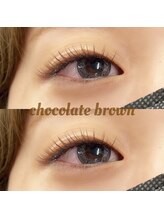 パリュール ローズ西新宿店(Parure)/ブラウンフラットラッシュ140本