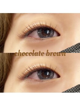 パリュール ローズ西新宿店(Parure)/ブラウンフラットラッシュ140本