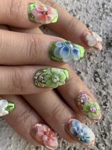 ウズ(UZU)/お花ネイル