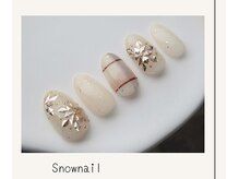 プレンティー 北千住西口店(plenty)/スノウチェックネイル