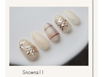 プレンティー 北千住西口店(plenty)/スノウチェックネイル