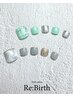 【MIHARU限定】フットネイル定額ネイル定額メニュー¥5000（ジェルオフ込）