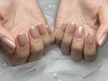 ブランシュネイル(BlancheNail)/うるちゅるすぎて透けてないか☆