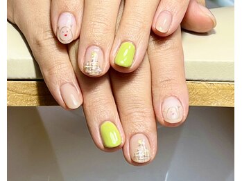 遊び心満載♪クリスマスネイル