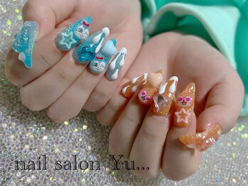 キラキラキャラnail