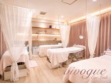 ヴィヴォーグ 立川(vivogue)の雰囲気（寝心地のいいベッドと落ち着いたリラックス空間の店内）