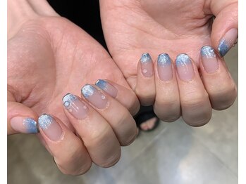 ナンバーネイル 名駅(N° nail)/マグネットグラデーション