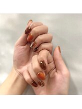 エーナイン イオンモール苫小牧店/秋ネイルデザイン