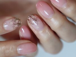 桜グラデーションネイル