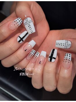 リボン 高田馬場(RIBON)/アートやり放題とパーツ付け放題