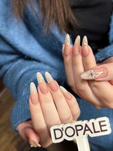 ドパルネイル 上野(DOPALE.Nail)/チップ長さ出し持ち込みデザイン