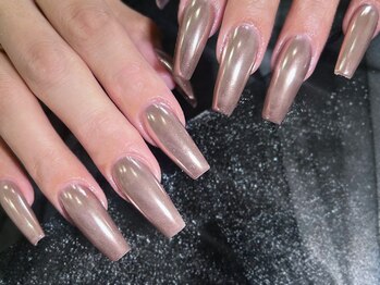 ケー 渋谷店(K)/【スカルプ】ミラーネイル