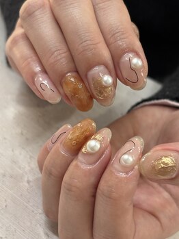 アトリエ ルー ネイルメゾン(atelier RU nail maison)/ニュアンスネイル