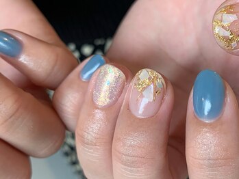 ネイルズ ララ(nails Lala)/Blue。