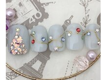 シェリー(Cherie)/クリスマスネイル