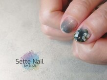 セッテネイル(Sette Nail)/エレガントアンティークフラワー