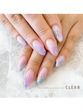 ネイルアンドビューティーサロン クリア(CLEAR)/パステルニュアンスネイル