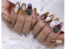 美女と野獣nail