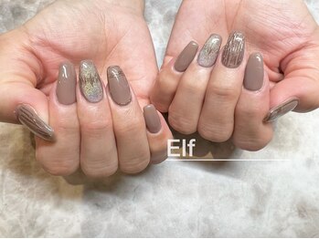 エルフ 恵庭店(Elf)/【HAND】ニュアンスネイル¥7700