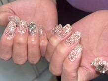 アコテアット ネイル アイ(acote @)/フラッシュネイル/ハート/ラメ