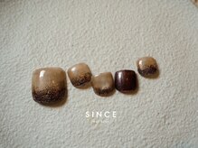 シンス(Since)/2月foot monthly design
