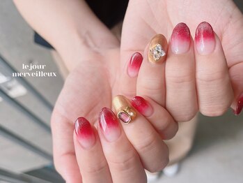 ル ジュール メルベイユ 大宮(le jour merveilleux)/ハンド■定額アート〈シンプル〉