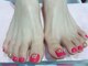 クオーター ネイル(QUARTER nail)の写真/フットネイルに角質ケアも★お仕事上ハンドが出来ない方もお気軽にお越しください♪お得なクーポンあり◎