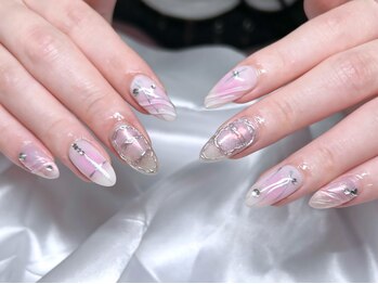 ファネル 京橋(FANELU)/Y2Kネイル/チーク/ピンク