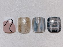 チャンプ 高の原店(Champ)/【フットネイル】親指デザイン3