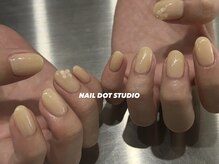 ネイルドットスタジオ 堺筋本町(NAIL DOT STUDIO)/ちゅるんイエロー
