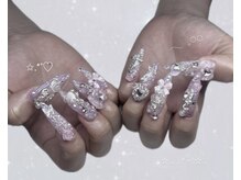 プリンセス(Princess)/キラキラピンクネイル12400円