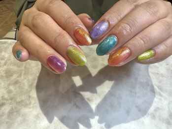 チコネイルサロン バイ オーロル(CHIKO NAIL SALON by AURORE)/【ハンド】キラキラやり放題