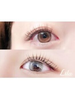 リラ 近江八幡店(Lila)の写真/[近江八幡/まつ毛パーマ/パリジェンヌ］【デザイン力に感動】目元可愛さ2倍!ダメージレスまつげパーマ♪