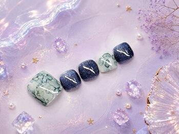 アルネネイル(Alune nail)の写真/フラッシュから定額まで♪理想のフットネイル