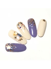 パープルネイル