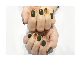 【hand】塗りかけネイル