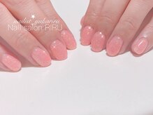 リル(RIRU)/オレンジラメワンカラー