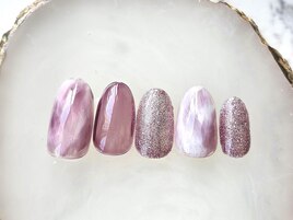 ニュアンスフラッシュネイル