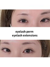 ユウアイラッシュ(uuu.eyelash)/まつ毛パーマ+まつ毛エクステ