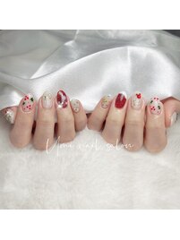 【クリスマスネイル】