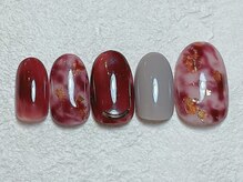 ネイルビート(NAIL BEAT)/マーブルネイル　ニュアンス