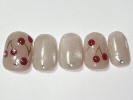 さくらんぼマグベージュ￥7500