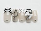 モノクロピアス￥10000