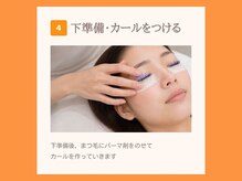 オメカシ 栄店(omekashi)/まつ毛パーマ施術の流れ４