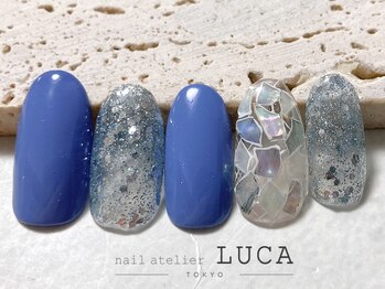 ネイルアトリエルカ(nail atelier LUCA)の写真/梅雨・初夏オフィスネイルはニュアンスネイルや韓国ネイル等、トレンドを取り入れた上品な大人ネイルへ♪