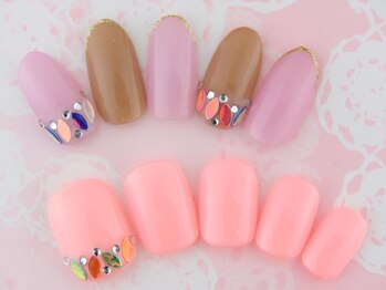 リアン(lien)/ハンド&フットお揃いネイル