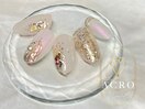 華やかニュアンスネイル