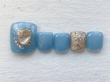 ルリアンネイル(le lien nail)/Foot定額アートコースA